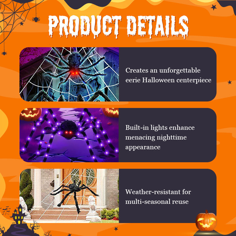 Giant Halloween Spider