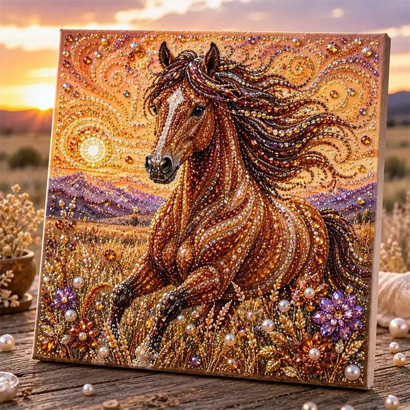 🎨 DIY Animal Diamond Painting – Relax and Create a Radiant Masterpiece