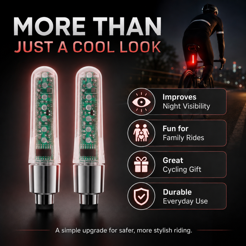 Waterproof Bike Valve Stem Lights