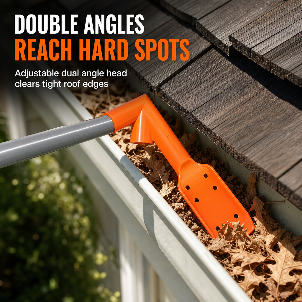 Ladder-Free Gutter Cleaner