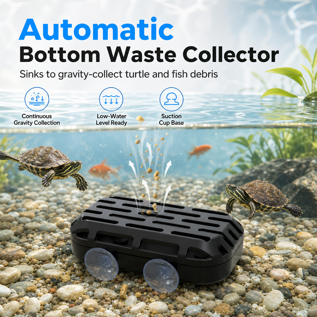 Turtle Waste Remover & Aquarium Cleaner