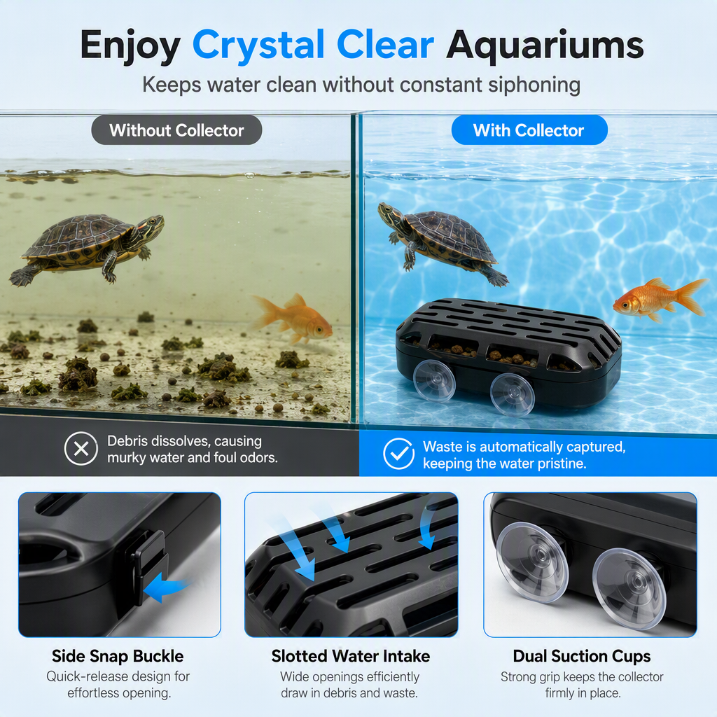Turtle Waste Remover & Aquarium Cleaner