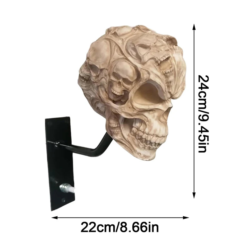 💀 SkullRack – Helmet and Jacket Holder