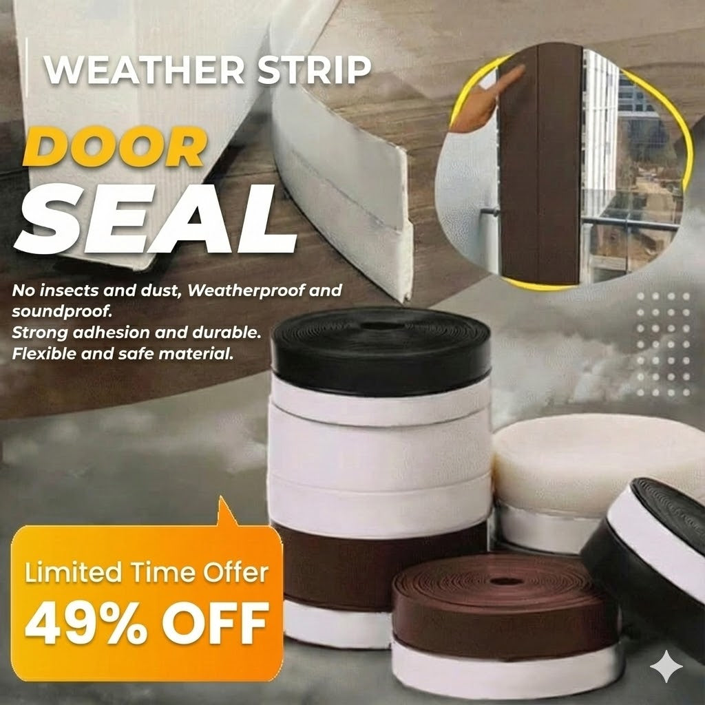 Door Seal 5M – Draft, Dust & Noise Insulation