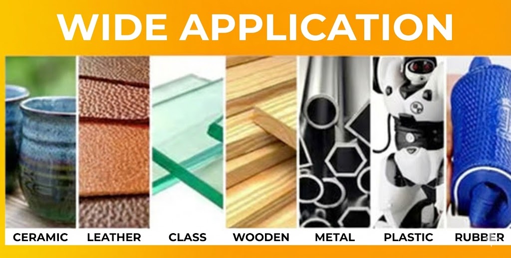 Extra Strong Super Glue – Universal Instant Glue for Plastic, Wood & Ceramics (Clear)