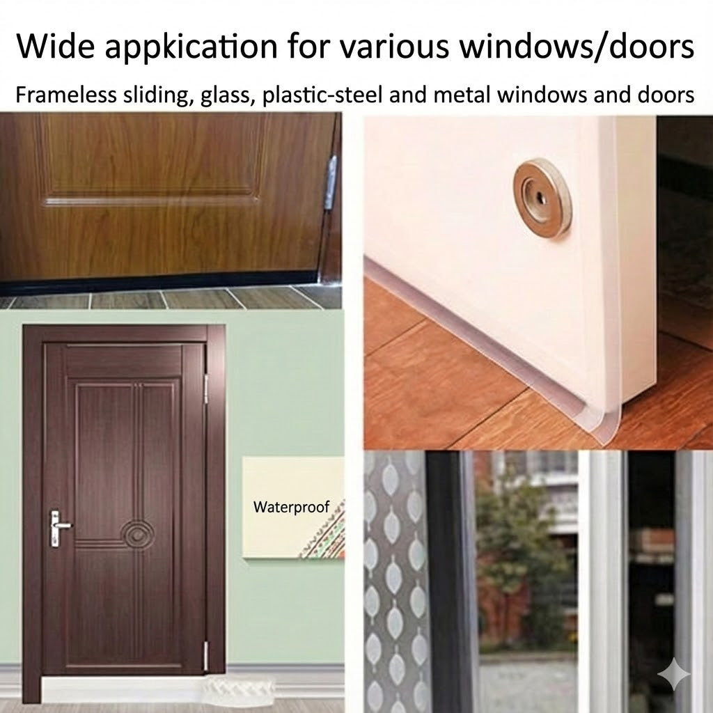 Door Seal 5M – Draft, Dust & Noise Insulation