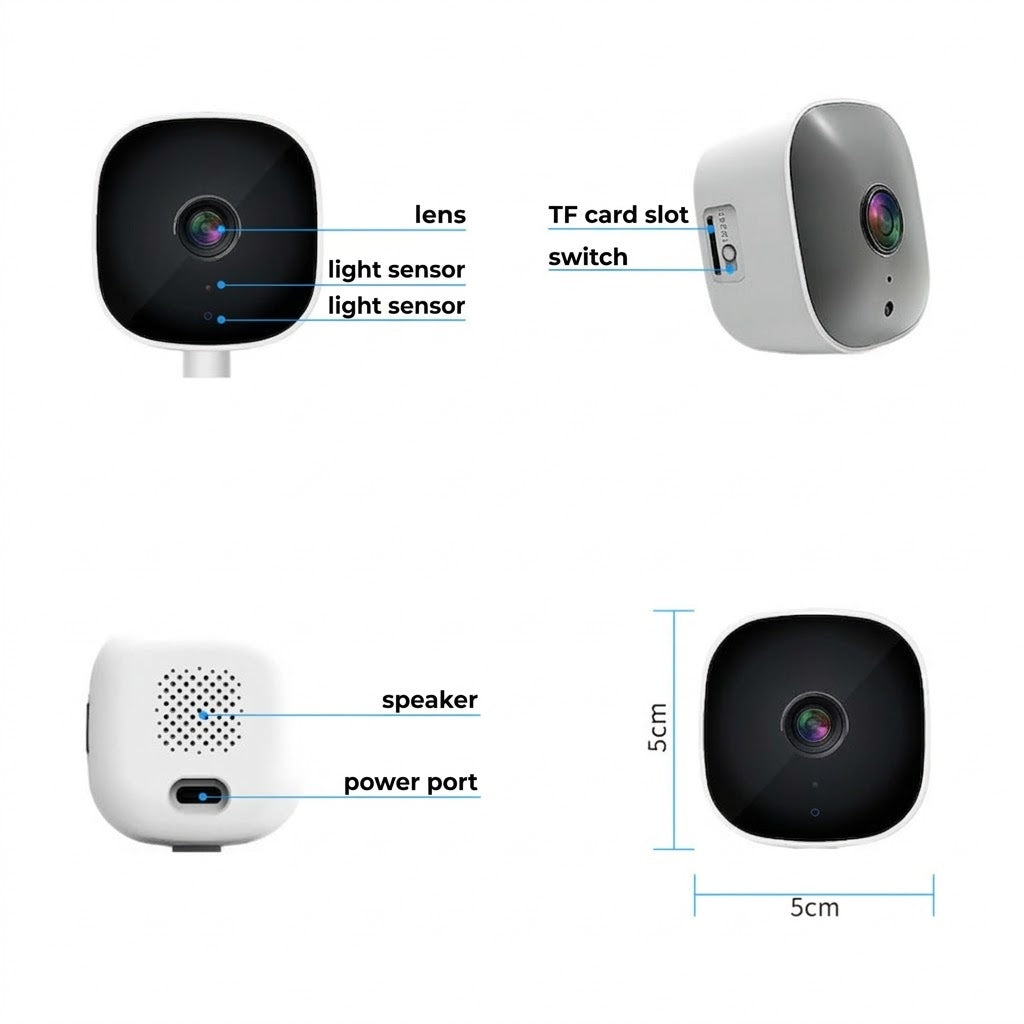 [2K Ultra HD] Smart WiFi Security Camera