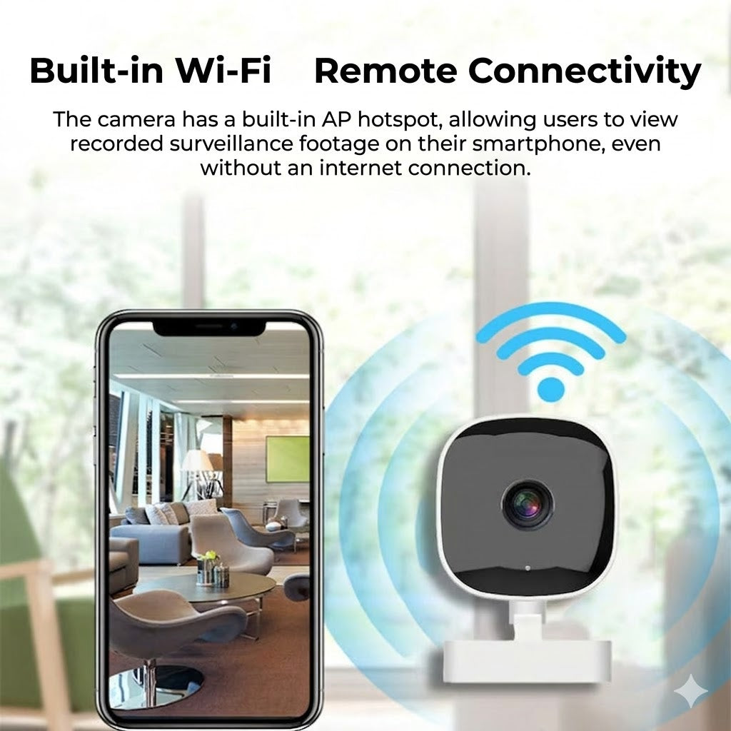 [2K Ultra HD] Smart WiFi Security Camera