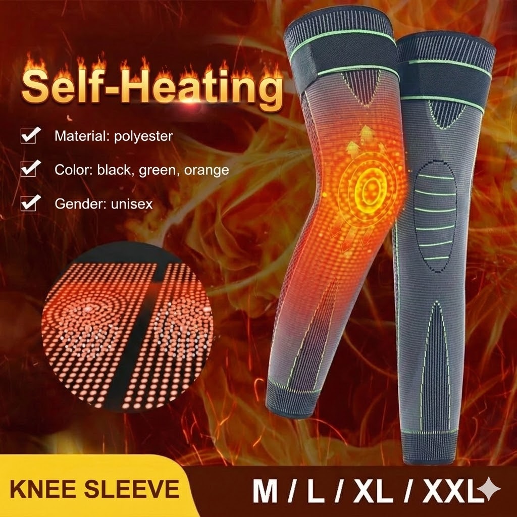 Self-Heating Knee Brace (Set of 2)