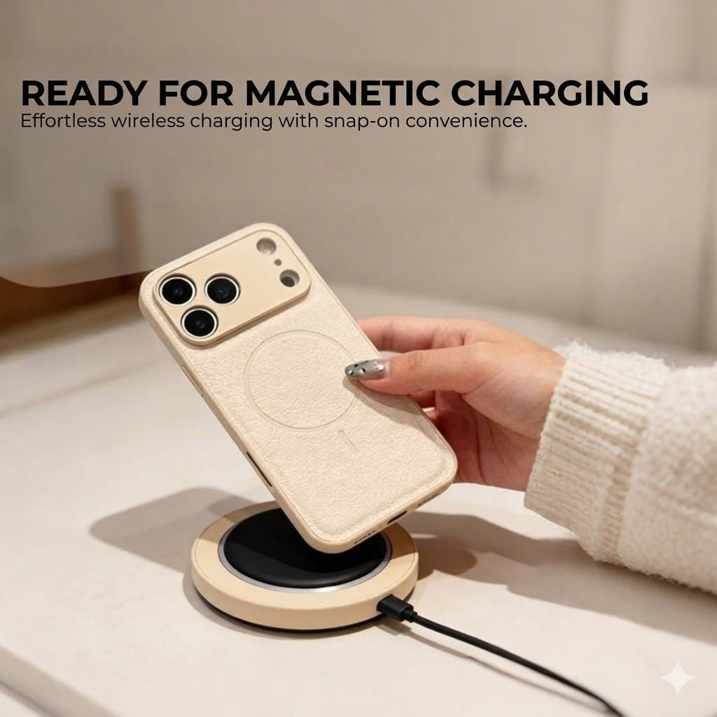 MagSafe Case for iPhone [12-17] – Premium Matte Finish – Anti-Fingerprint & Oleophobic Coating