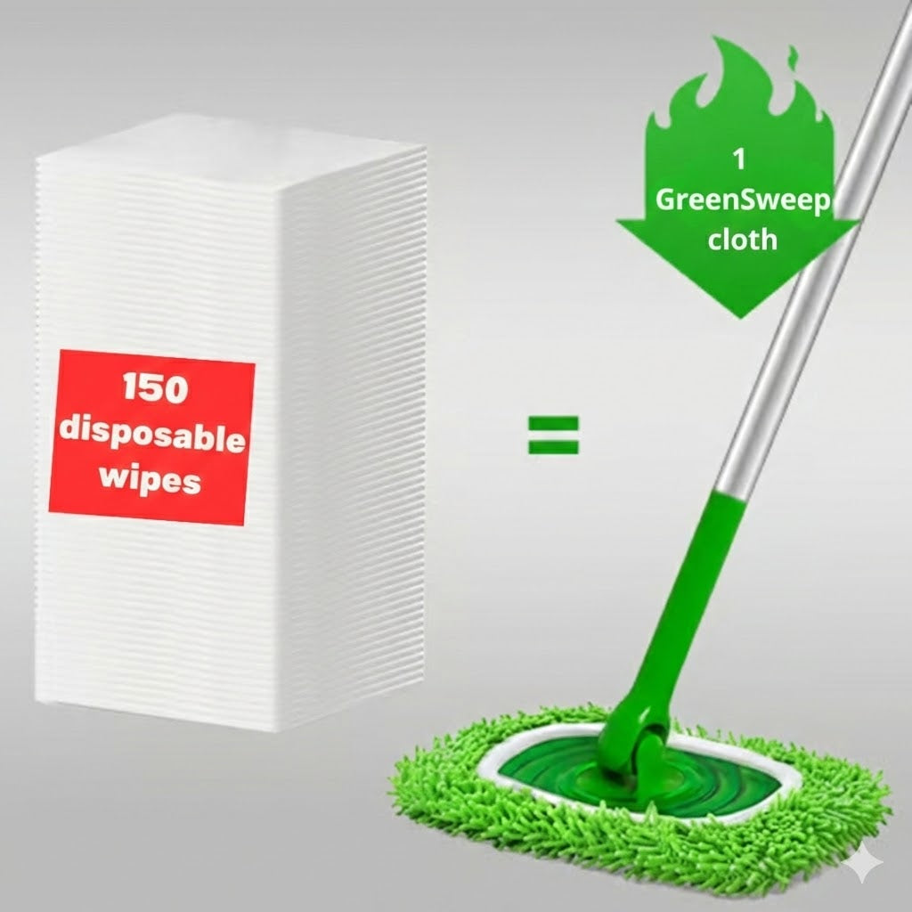 GreenSweep™ Reusable Mop Pads for Swiffer Sweeper