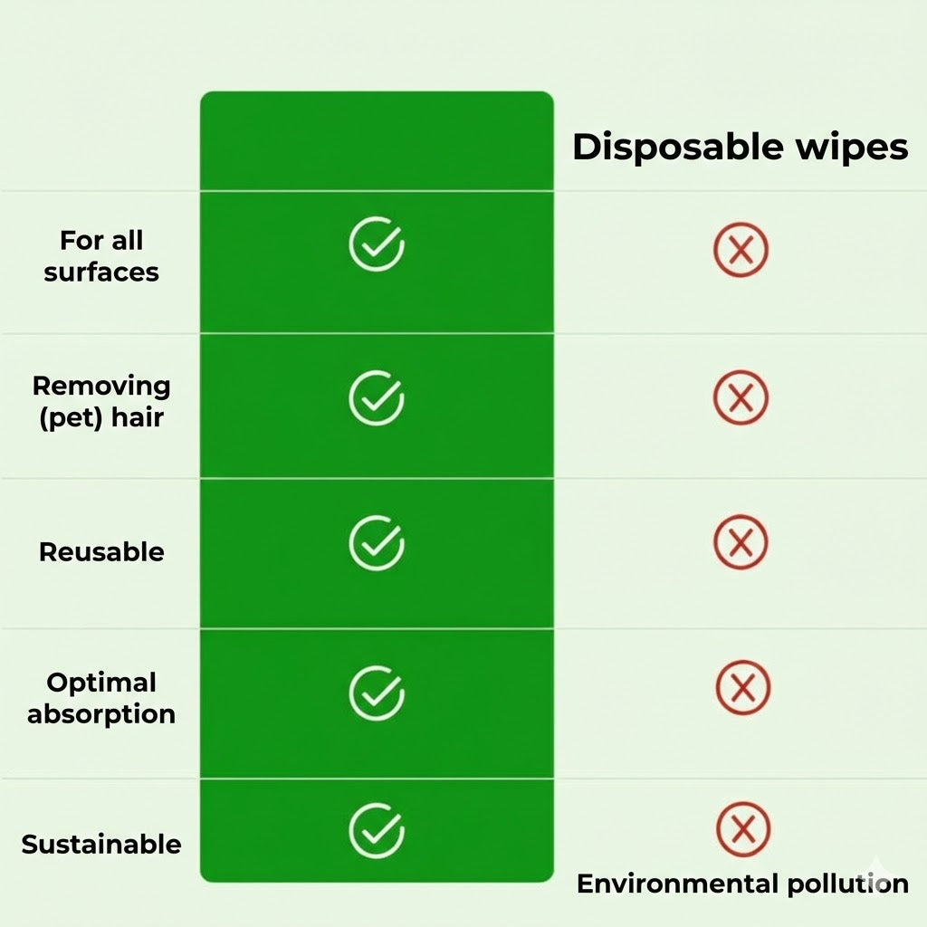 GreenSweep™ Reusable Mop Pads for Swiffer Sweeper