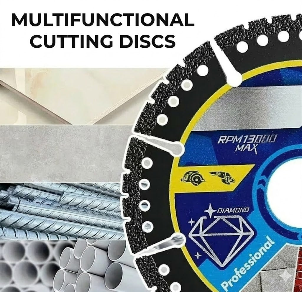 [Set of 4] Universal Diamond Grinding Discs