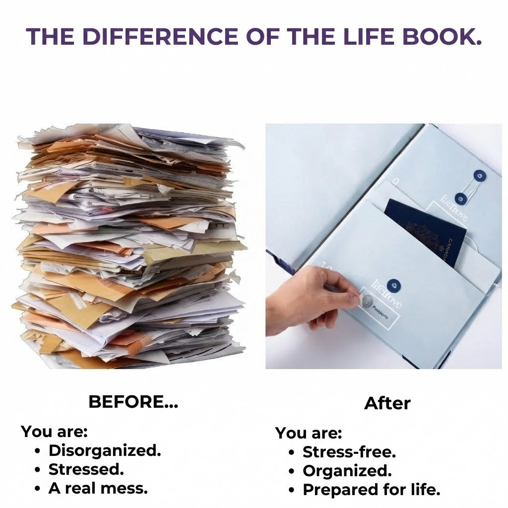 Undated Planner - The Life Organizer