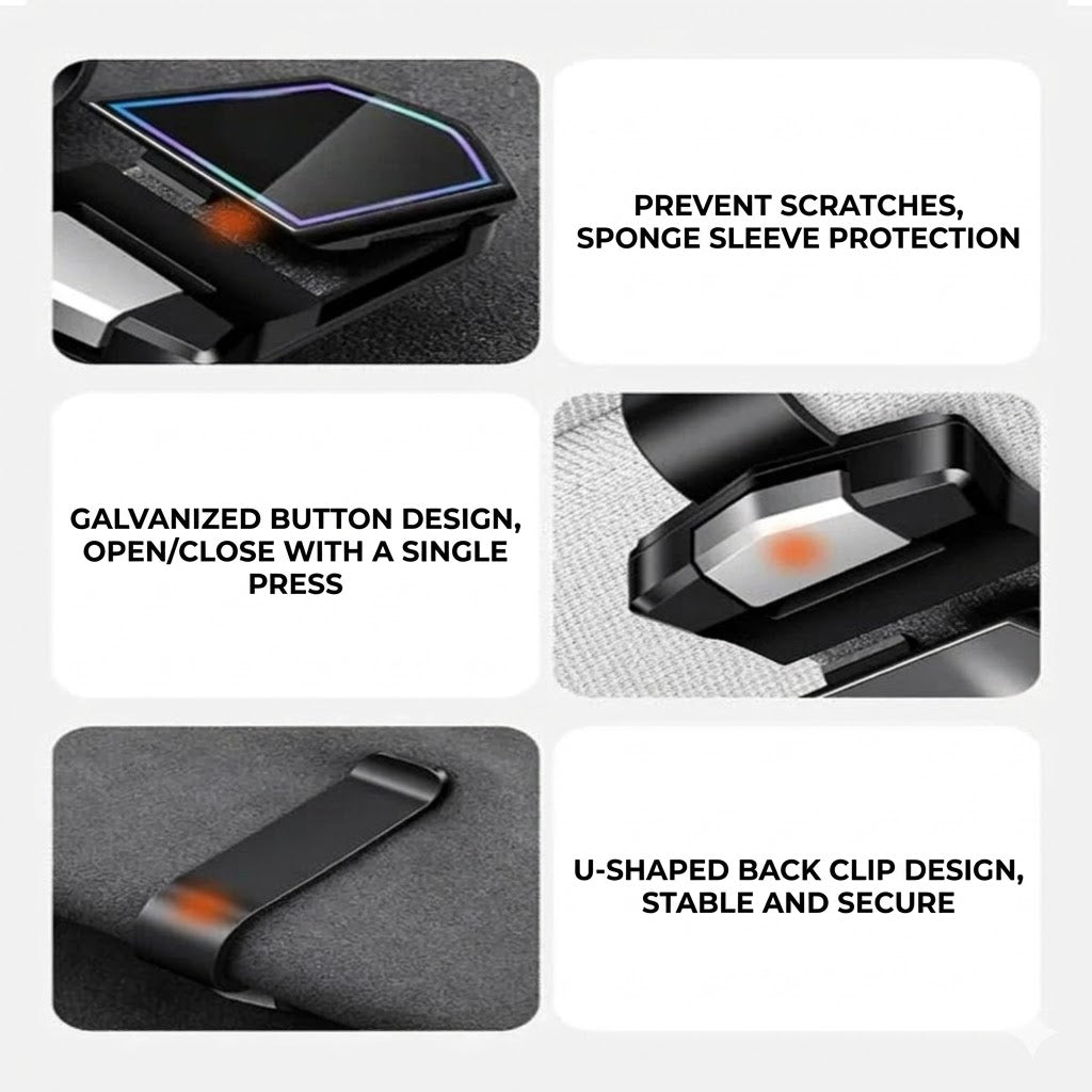Luxury Magnetic Glasses Holder for the Car