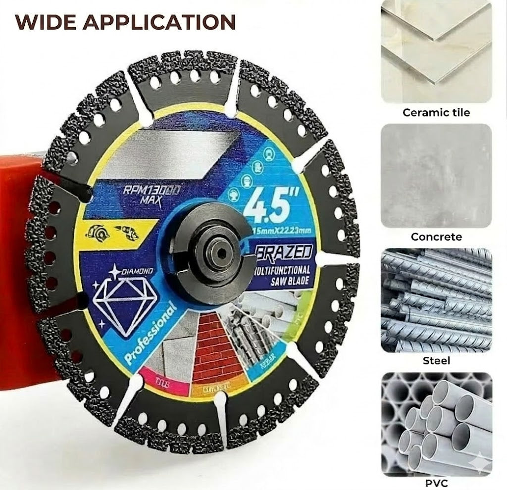 [Set of 4] Universal Diamond Grinding Discs