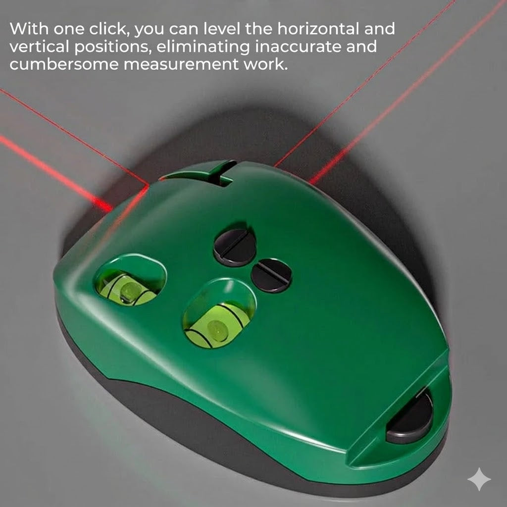 Compact Self-Leveling Cross Line Laser