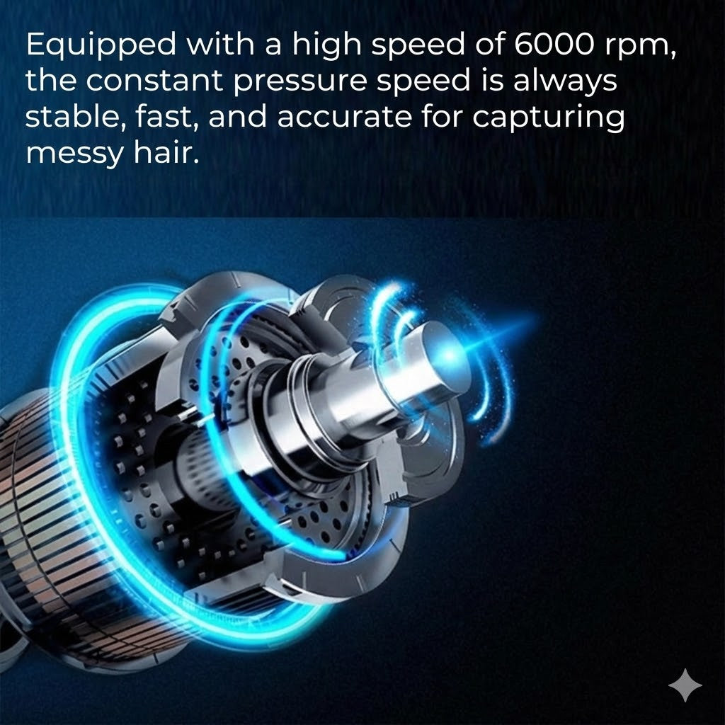 Nose & Ear Hair Trimmer - USB-C Rechargeable (Waterproof & Painless)