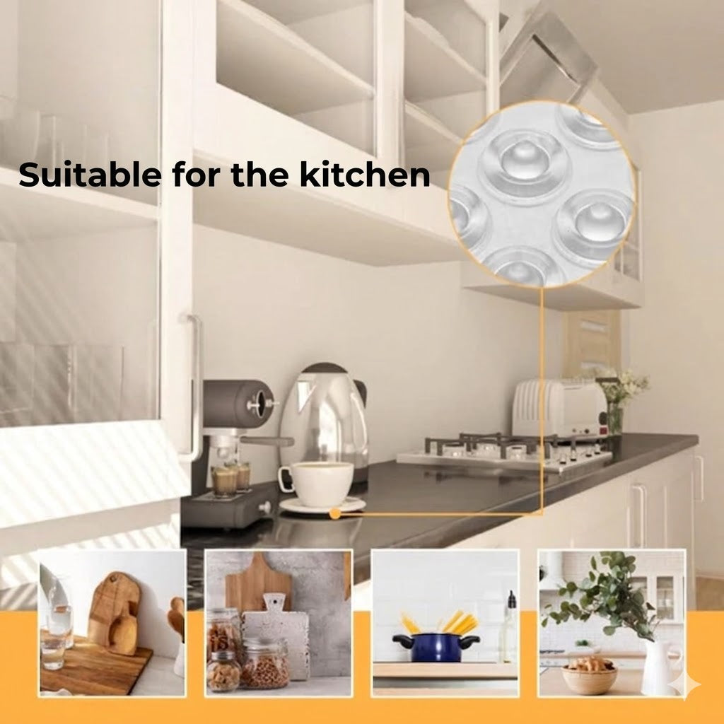 Clear Silicone Furniture Protectors (24 pcs)