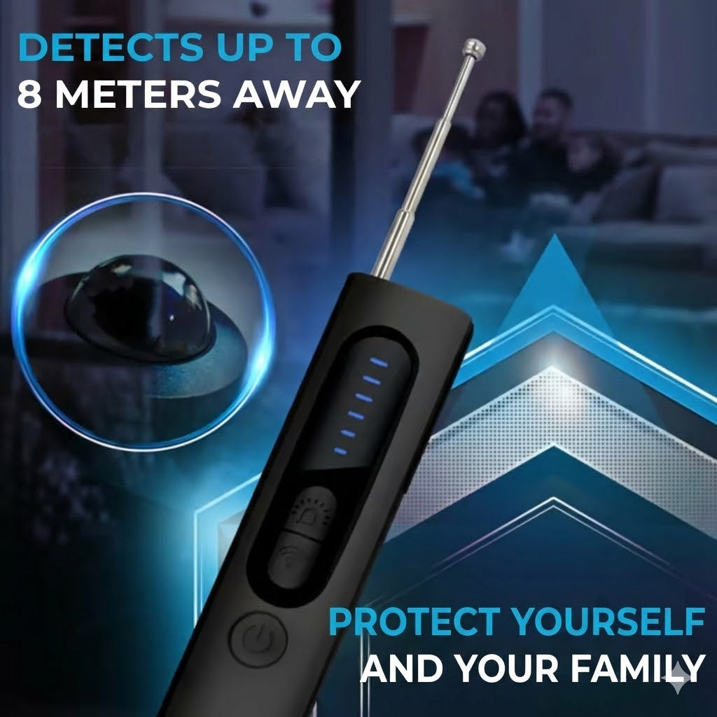 Hidden Camera Detector, GPS Tracker Detector and RF Signal Scanner