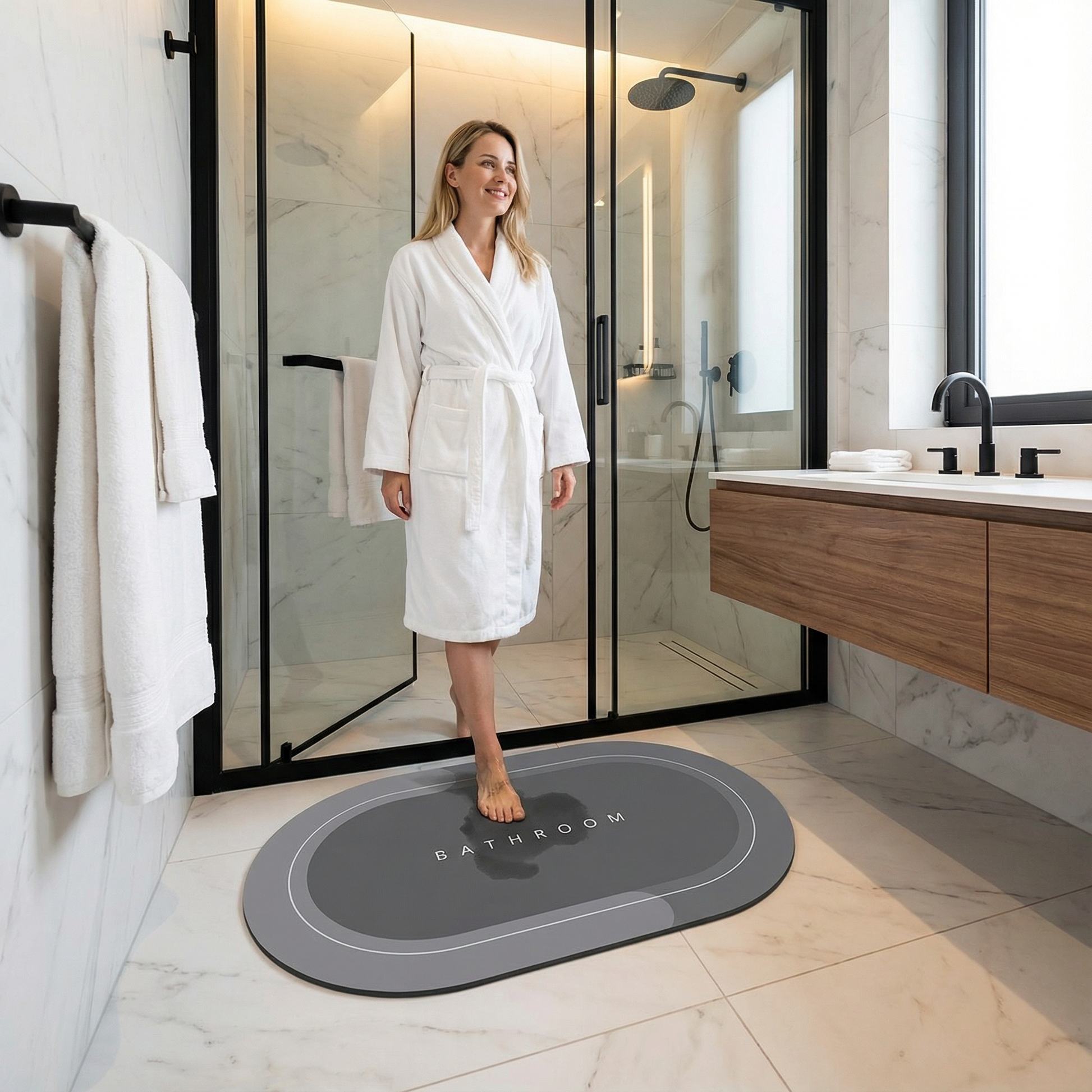 Quick-Drying Bath Mat