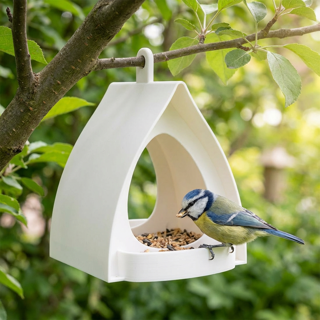 Hanging Bird Feeder – Large Capacity, Ideal for Garden and Balcony